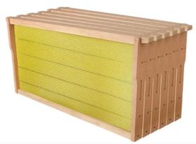 Quadros de Cera de Abelha com Arame SWAMPLAND BEES Pacote com 20 Unidades Profundos Quadros de Cera de Abelha com Arame SWAMPLAND BEES Pacote com 20 Unidades Profundos