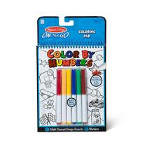 Quadros de design Color by Numbers Melissa & Doug Kids 5+ Quadros de design Color by Numbers Melissa & Doug Kids 5+