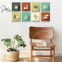 Quadros de Massoterapia Estilo Boho Quadros de Massoterapia Estilo Boho