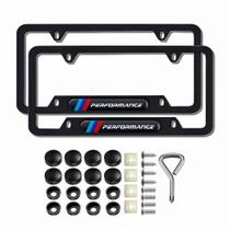 Quadros de matrículas QOMAGO Black Aluminium, conjunto de 2 Quadros de matrículas QOMAGO Black Aluminium, conjunto de 2