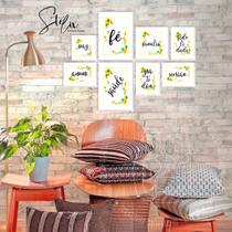 Quadros de Palavras Florido