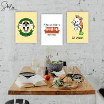 Quadros Decorativo Para Vegano