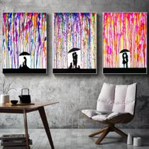 quadros decorativos 4 k Casal Cores"