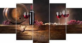 quadros decorativos 4 k Cozinha Gourmet Vinho Wine"