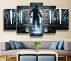 quadros decorativos 4 k Homem de ferro Armadura"