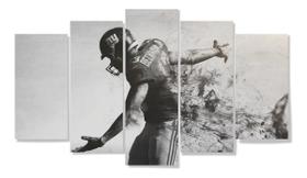 Quadros Decorativos 5 Peças Odell Backham Futebol Americano Quadros Decorativos 5 Peças Odell Backham Futebol Americano