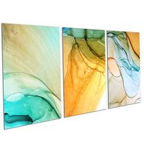 Quadros Decorativos Abstrato Alco Sala Escritório Quarto Moderno Casal PMG