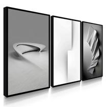 Quadros Decorativos Abstrato Monocromático