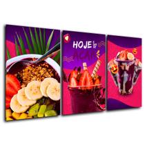 Quadros Decorativos Açaí Açaiteria Sorvete MDF Quadros Decorativos Açaí Açaiteria Sorvete MDF