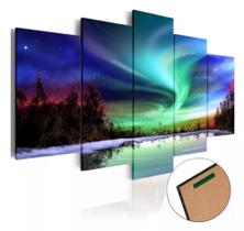 quadros decorativos Aurora Boreal"