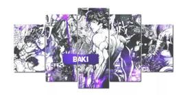 Quadros Decorativos Baki Anime"