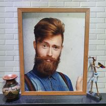 Quadros Decorativos Barba Barbearia 35cmx45cm Várias Opções Quadros Decorativos Barba Barbearia 35cmx45cm Várias Opções