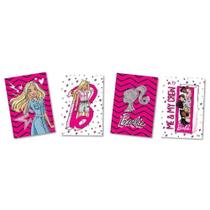 Quadros Decorativos Barbie 21x31cm com 4 Unidades - Festcolor