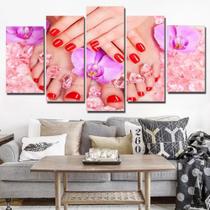 Quadros Decorativos Beleza Manicure Pedicure" Quadros Decorativos Beleza Manicure Pedicure"