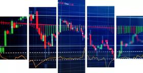 Quadros Decorativos Bolsa De Valores Grafico"