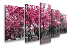 quadros decorativos Bosque Floral Ipê Rosa" quadros decorativos Bosque Floral Ipê Rosa"
