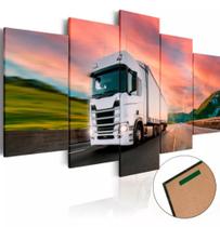 Quadros Decorativos Caminhão Estrada"