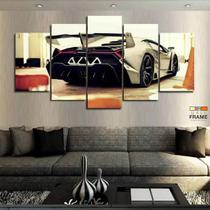 Quadros Decorativos Carros kit 63x130 em Tecido