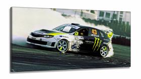 Quadros Decorativos Carros Monster em Tecido Canvas 130x60 Quadros Decorativos Carros Monster em Tecido Canvas 130x60