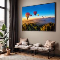 Quadros decorativos com Moldura Sala Quarto Balões Capadocia Grande Hall Quadros decorativos com Moldura Sala Quarto Balões Capadocia Grande Hall