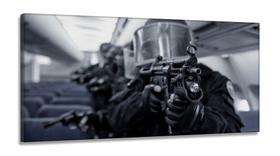 Quadros Decorativos Counter Strike Go 120x60 em Tecido Canvas 130x60