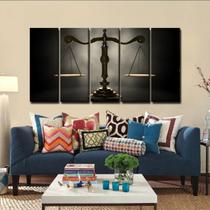 Quadros Decorativos Direito - Balança 65x140mt em Tecido Quadros Decorativos Direito - Balança 65x140mt em Tecido