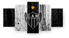 Quadros Decorativos Distintivo Atlético Mineiro Galo Times Futebol