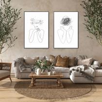 Quadros Decorativos Em Canvas Abstrato Moderno Seus Pensamentos