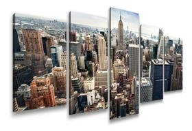 Quadros Decorativos Escritório Manhattan New York" Quadros Decorativos Escritório Manhattan New York"