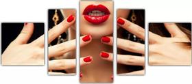quadros decorativos Esmalte Unha "