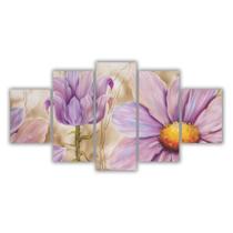 Quadros Decorativos Floral Flores Lilás