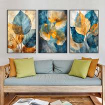 Quadros Decorativos flores abstratas