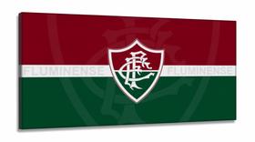 Quadros Decorativos Fluminense em Tecido Canvas 130x60