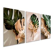 Quadros Decorativos Folhas Costela-de-Adão Botânico Moderno