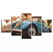 Quadros Decorativos Fusca Antigo Azul " Quadros Decorativos Fusca Antigo Azul "