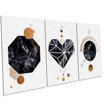 Quadros Decorativos Galatic Sala Escritório Quarto Moderno Casal PMG