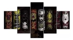 Quadros Decorativos Game Of Thrones Animais"