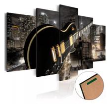 quadros decorativos Guitarra Preta Show"