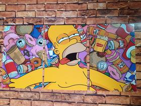 Quadros decorativos Homer Simpsons ressaca