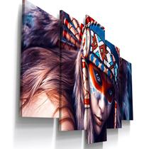 Quadros Decorativos India Aldeia Indigena Sala Hall