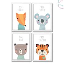 Quadros Decorativos Infantil Animais Bosque fofos Quadros Decorativos Infantil Animais Bosque fofos