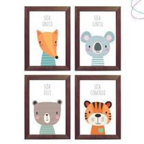 Quadros Decorativos Infantil Animais Bosque fofos Quadros Decorativos Infantil Animais Bosque fofos
