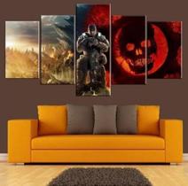 Quadros Decorativos Jogo Gears Of War Wall Art" Quadros Decorativos Jogo Gears Of War Wall Art"