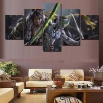 Quadros Decorativos Jogo Overwatch Hanzo"