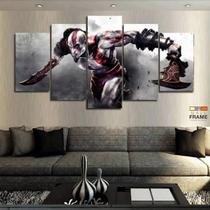 Quadros Decorativos Jogos God Of War 63x130mt em Tecido