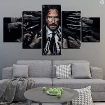 Quadros Decorativos Keanu Reeves John Wick." Quadros Decorativos Keanu Reeves John Wick."