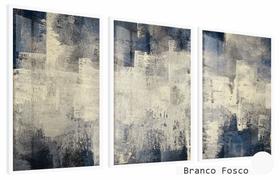 Quadros Decorativos Kit 3 Moldura e Vidro Ateliê de Artes