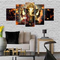 Quadros Decorativos Lord Ganesha Hindu Sala Quarto