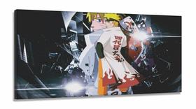 Quadros Decorativos Mangá Naruto em Tecido Canvas 130x60 Quadros Decorativos Mangá Naruto em Tecido Canvas 130x60