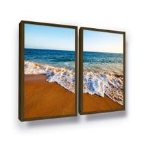 Quadros Decorativos Mar Paisagem Com Moldura Grande